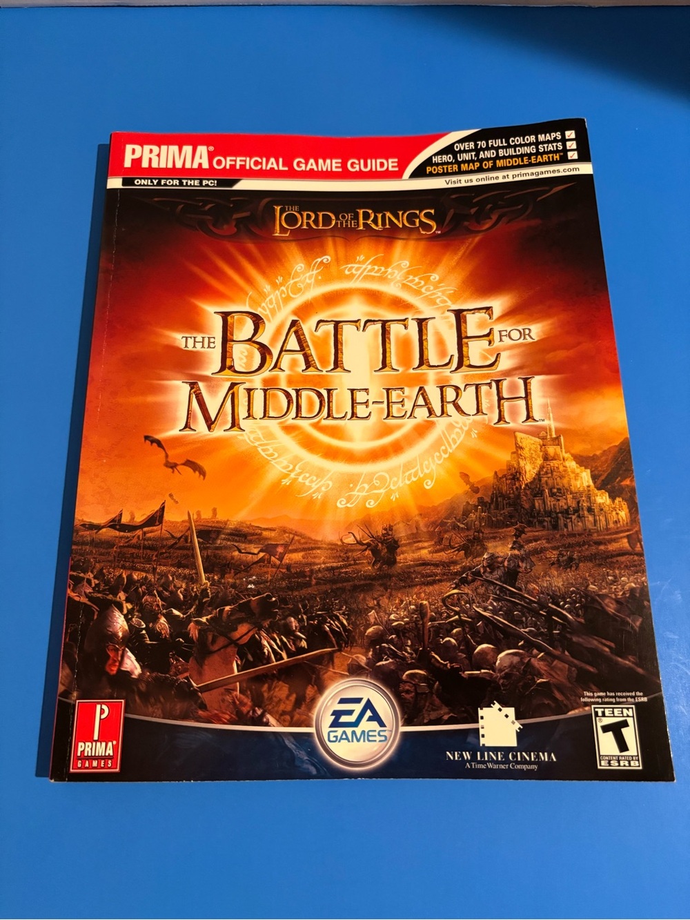 Lord of the Rings The Battle for Middle-earth strategy guide.